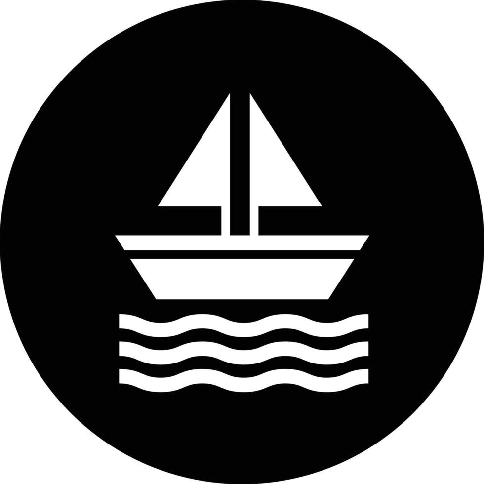 Boat Icon Design Illustration vector