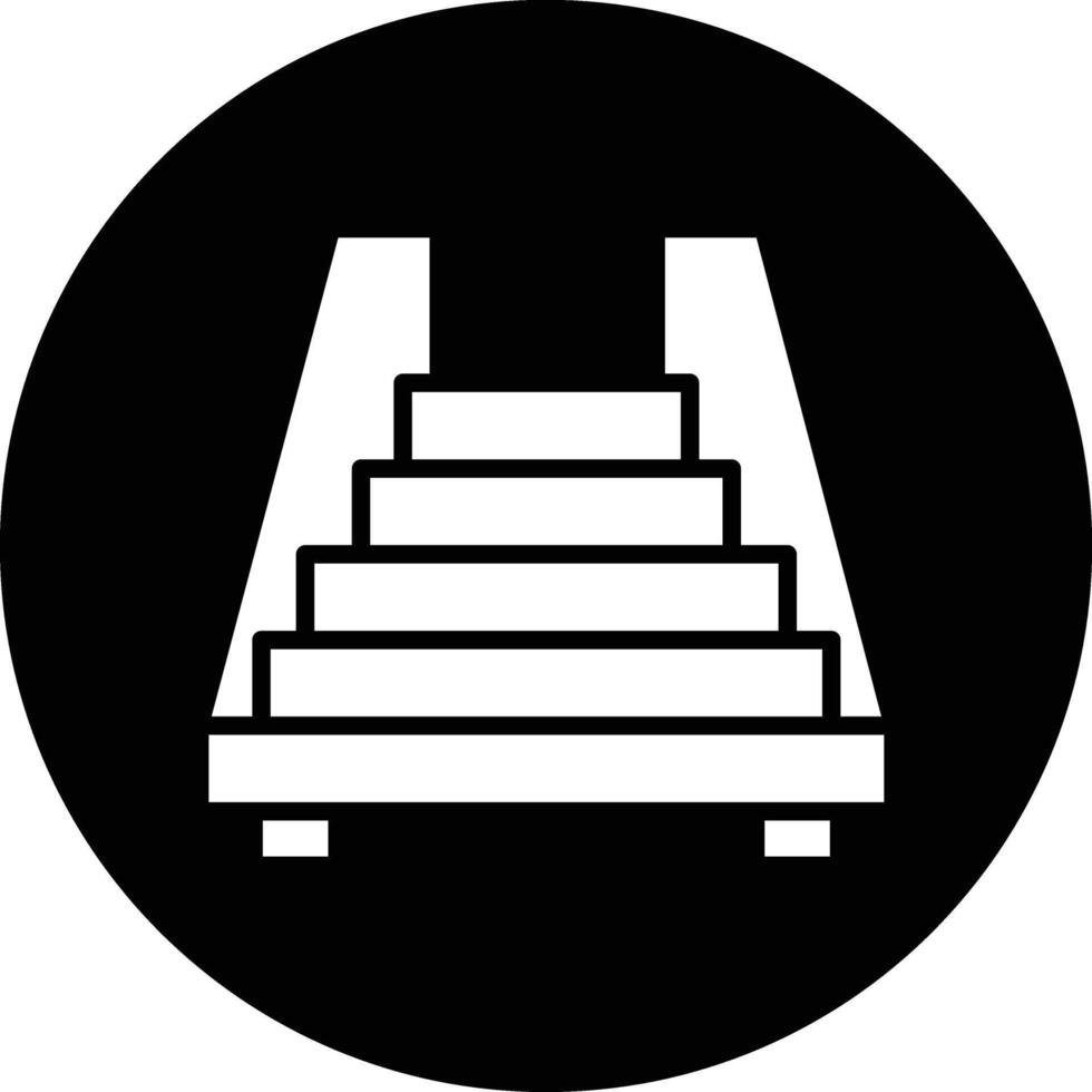 Stairs Icon Design Illustration vector