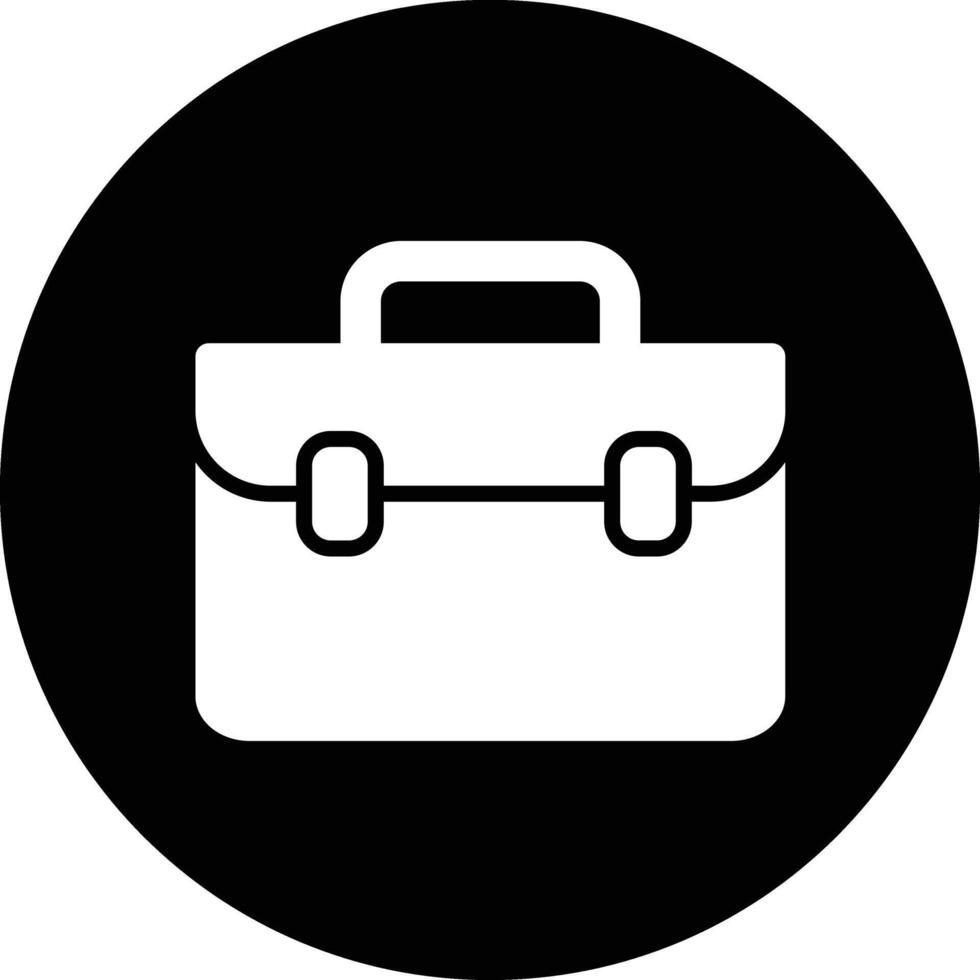 Briefcase Icon Design Illustration vector