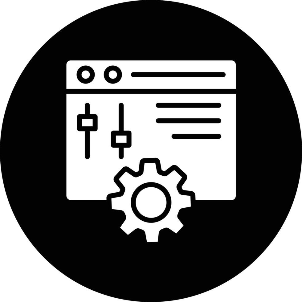 Panel Icon Design Illustration vector