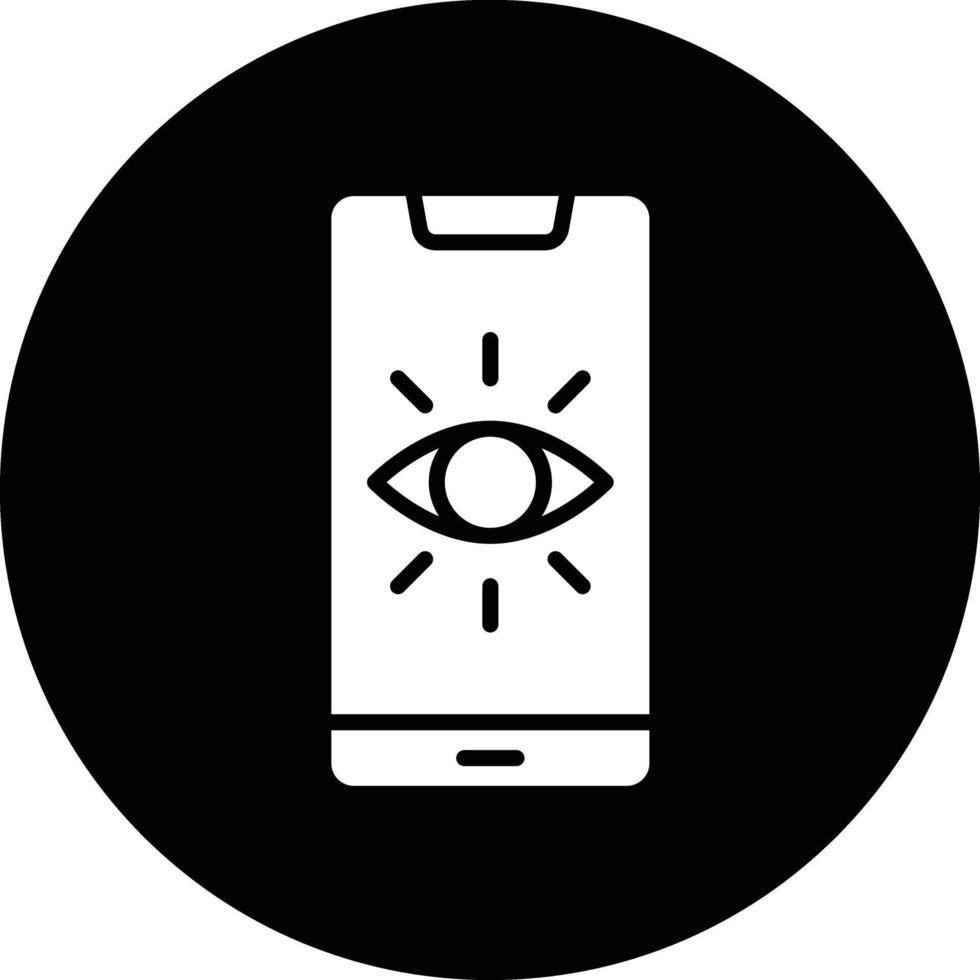 Vision Icon Design Illustration vector