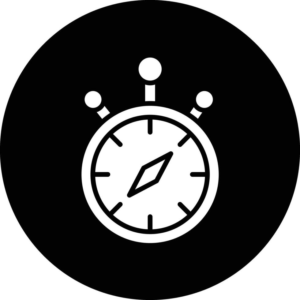 Stopwatch Icon Design Illustration vector
