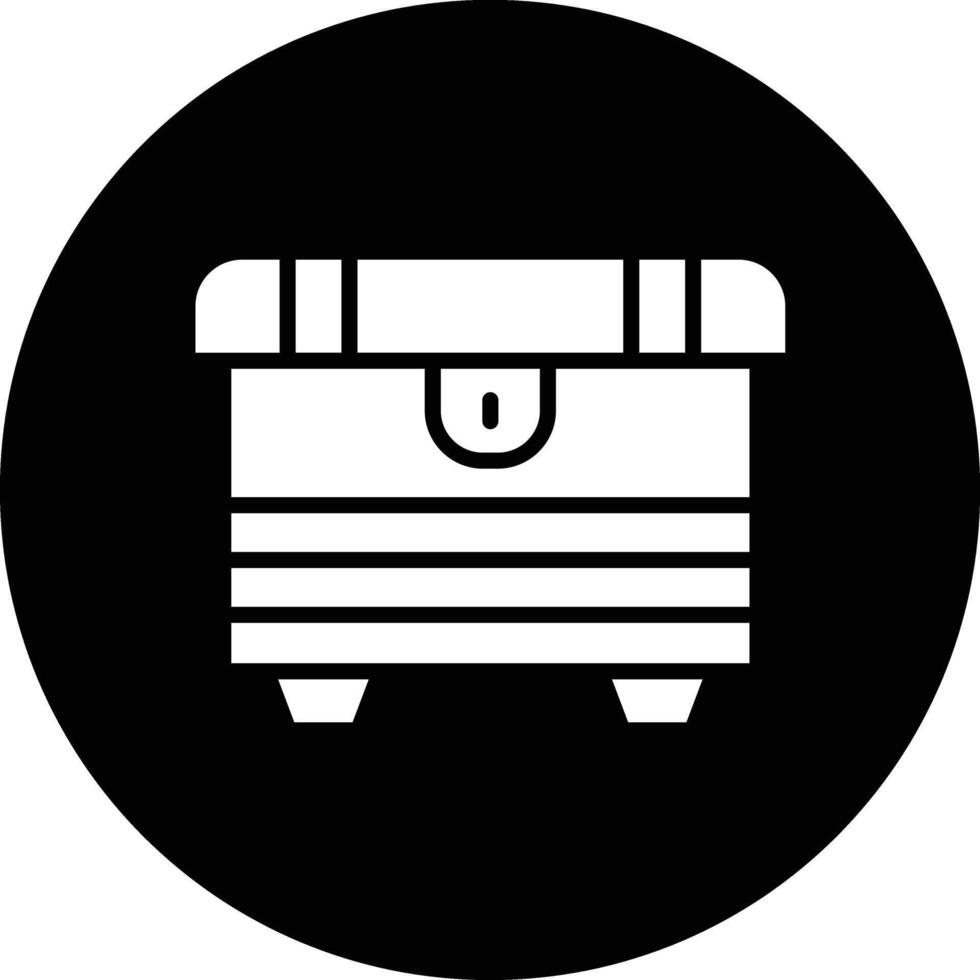 Treasure box Icon Design Illustration vector