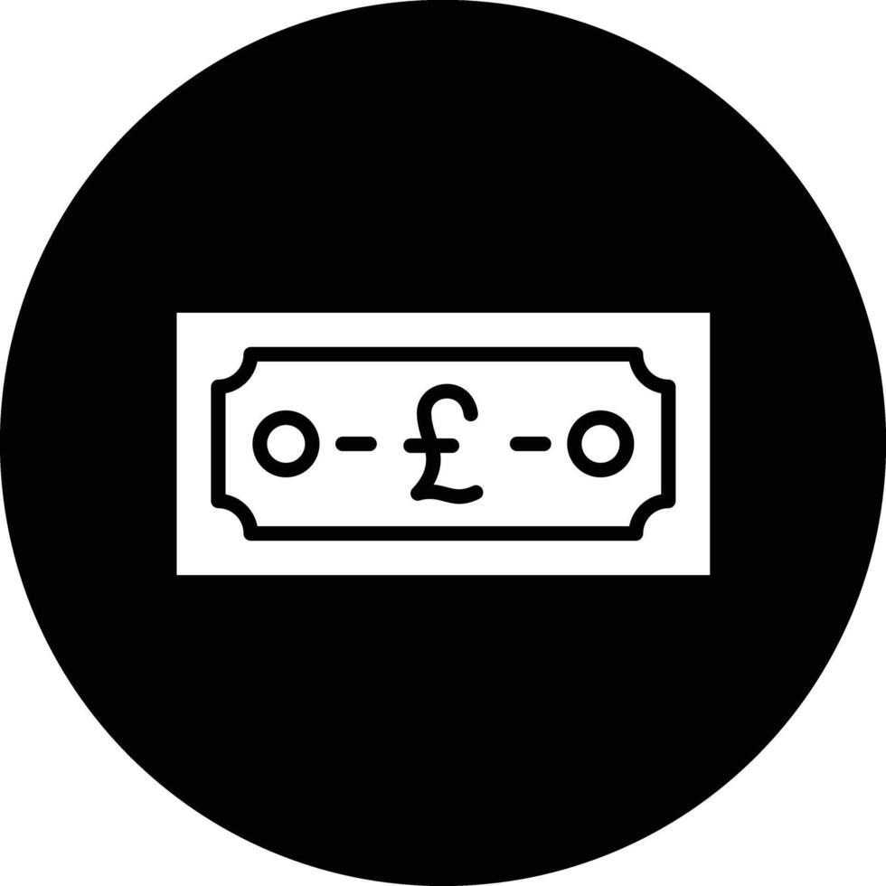 Pound Icon Design Illustration vector