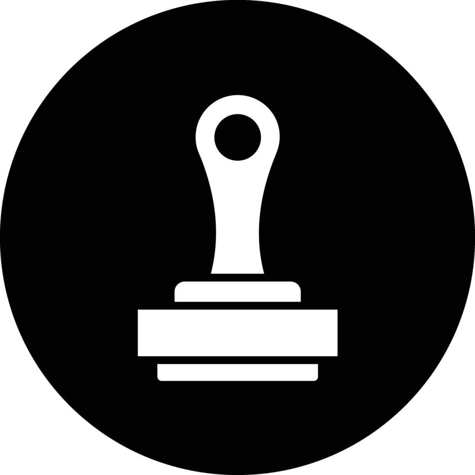Stamp Icon Design Illustration vector