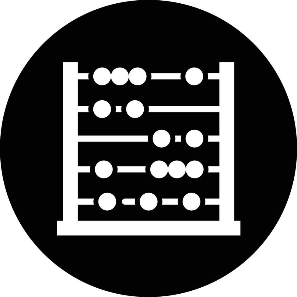 Abacus Icon Design Illustration vector