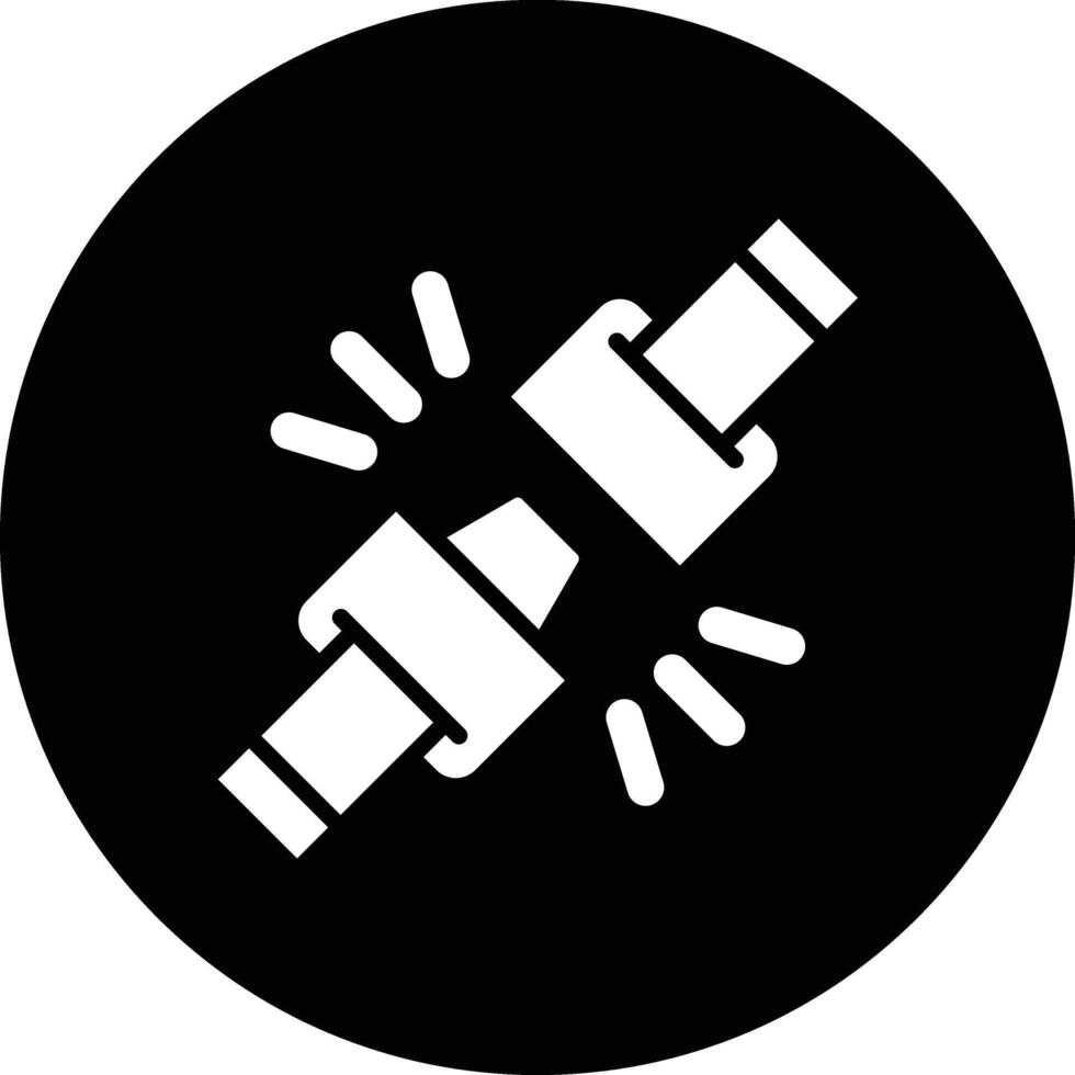 Safety belt Icon Design Illustration vector
