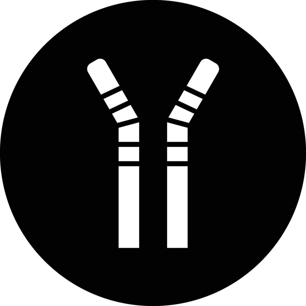Straws Icon Design Illustration vector