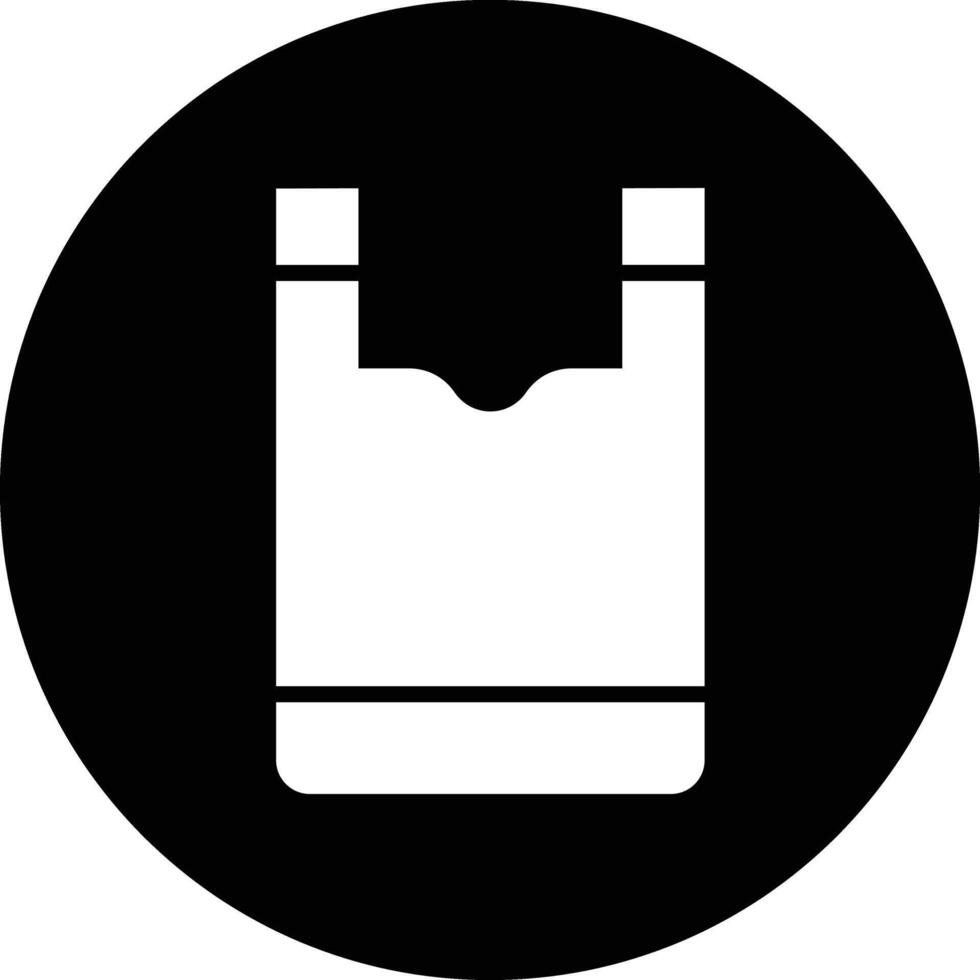 Plastic bag Icon Design Illustration vector