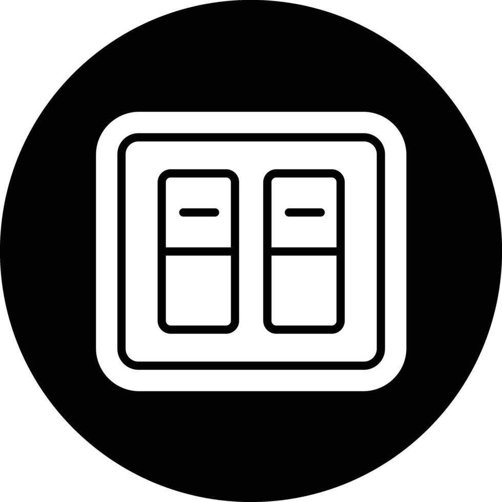 Switch Icon Design Illustration vector