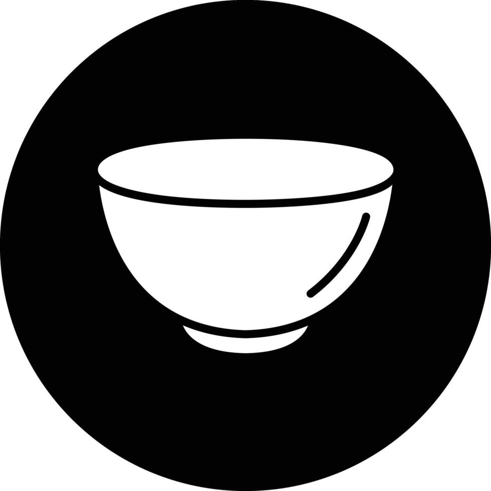 Bowl Icon Design Illustration vector