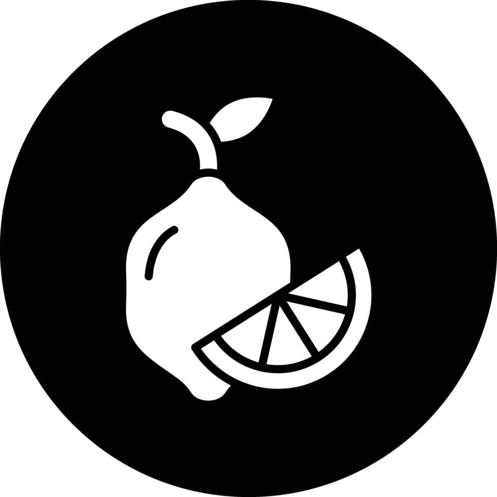 Lemon Icon Design Illustration vector