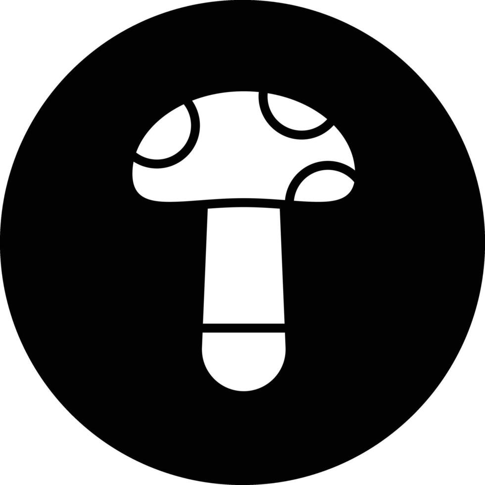 Mushroom Icon Design Illustration vector