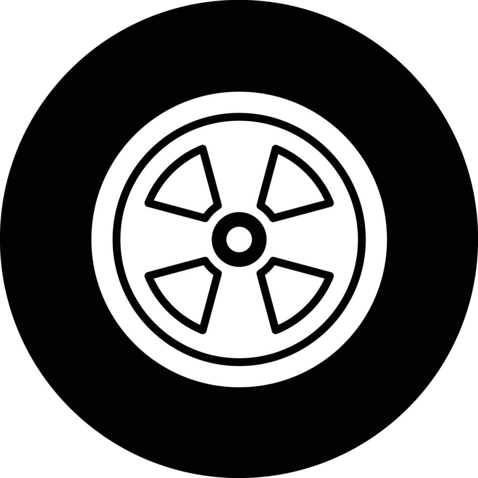 Nuclear Icon Design Illustration vector