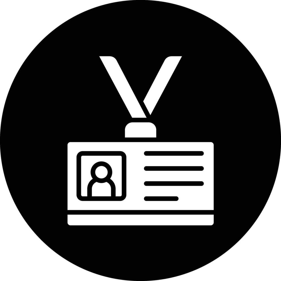 Id card Icon Design Illustration vector