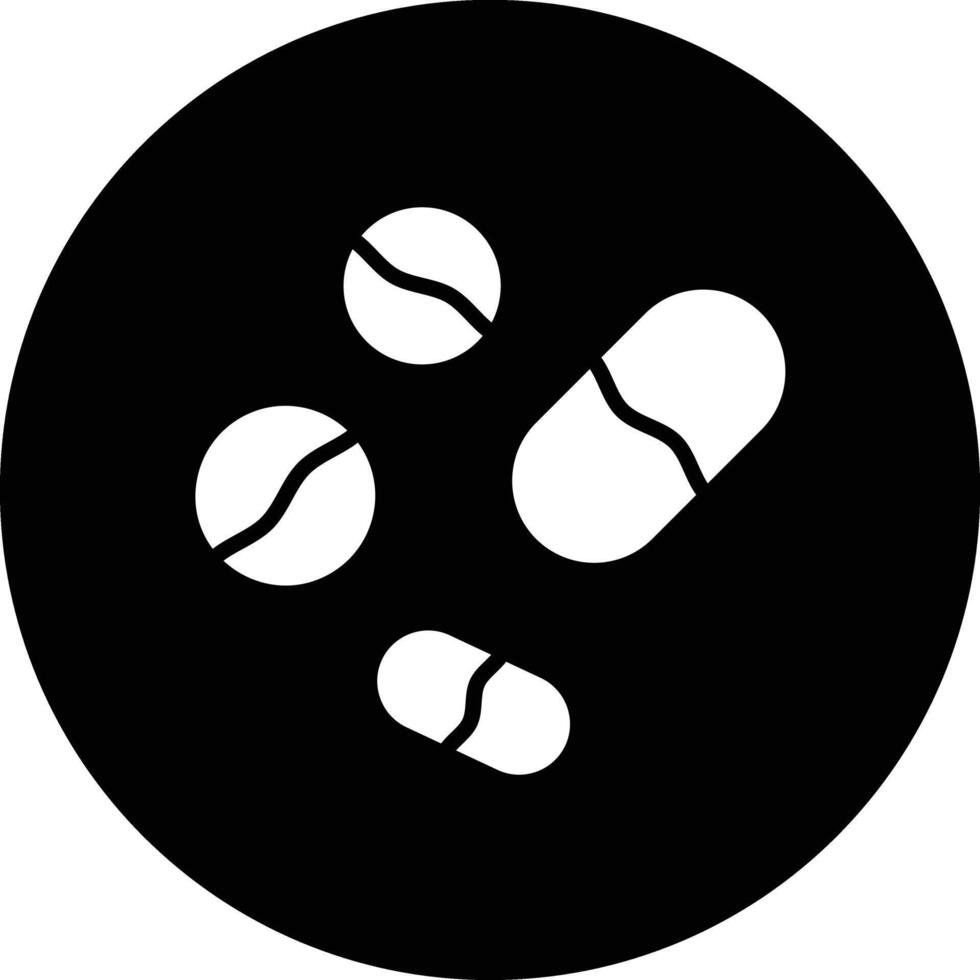 Pills Icon Design Illustration vector