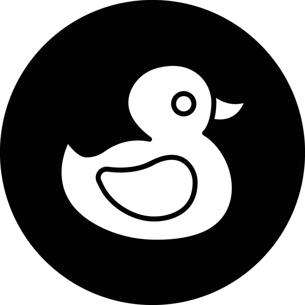 Rubber duck Icon Design Illustration vector