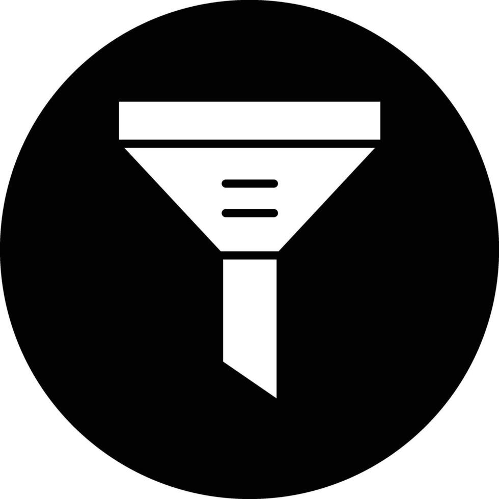 Funnel Icon Design Illustration vector
