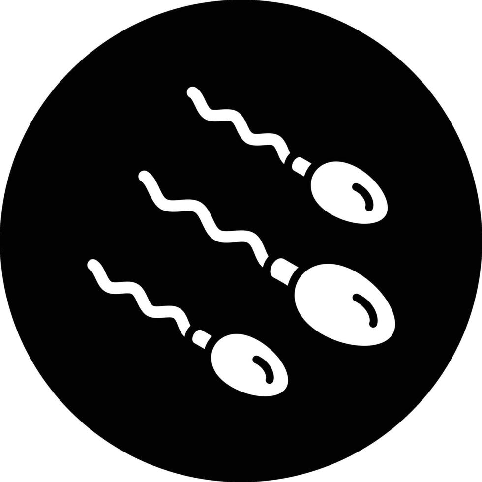 Sperm Icon Design Illustration vector