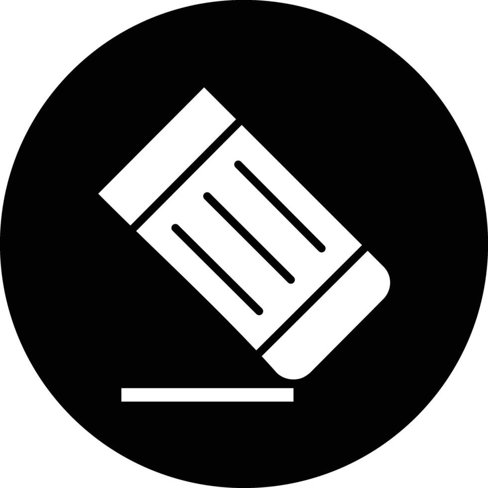 Eraser tool Icon Design Illustration vector