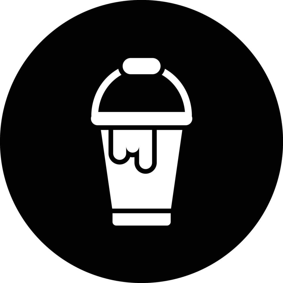 Paint bucket Icon Design Illustration vector