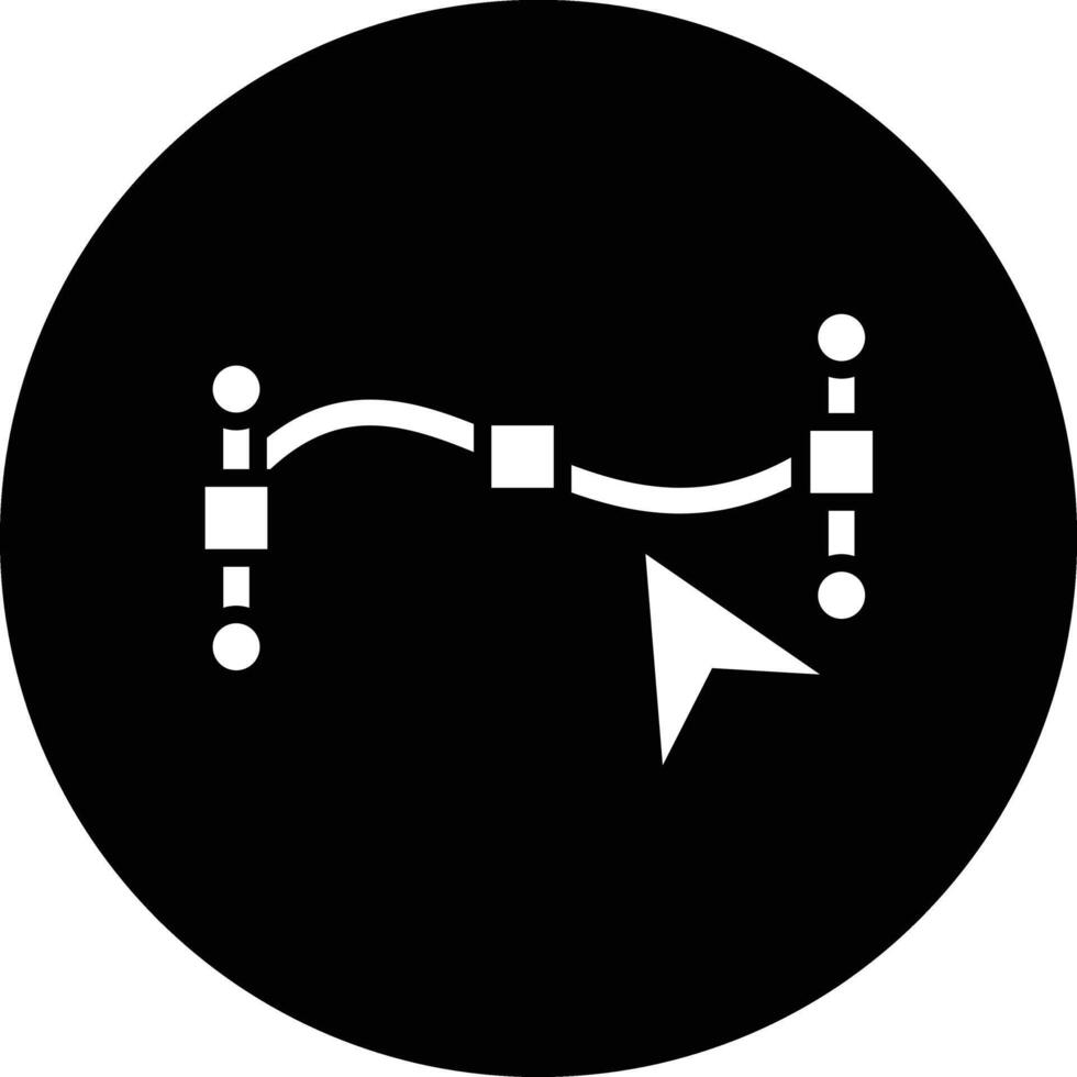Path point Icon Design Illustration vector
