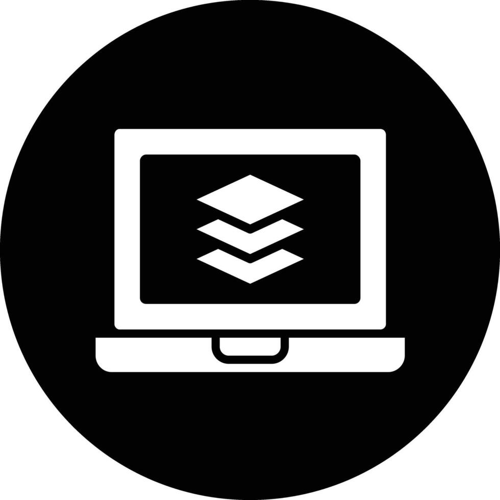 Layers Icon Design Illustration vector