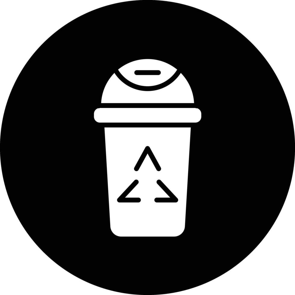 Recycle bin Icon Design Illustration vector