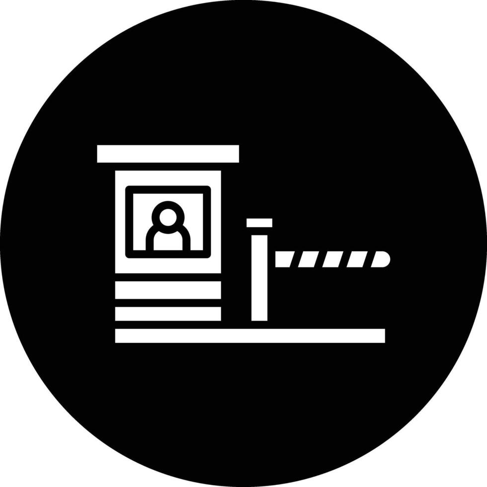 Checkpoint Icon Design Illustration vector