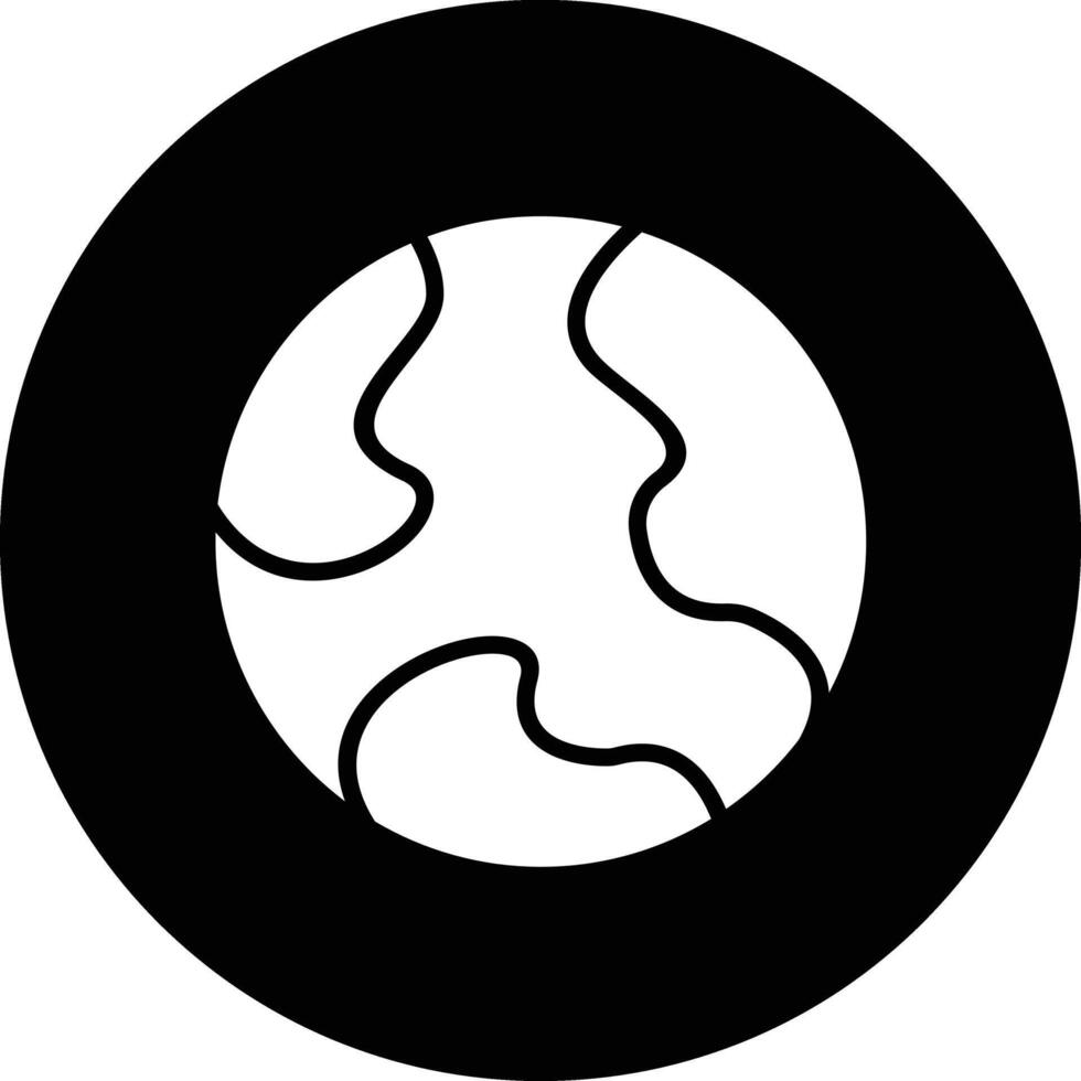 Earth Icon Design Illustration vector