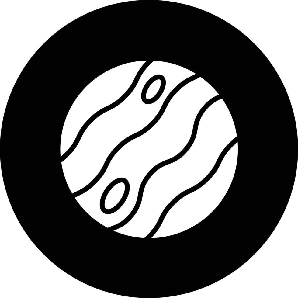 Uranus Icon Design Illustration vector