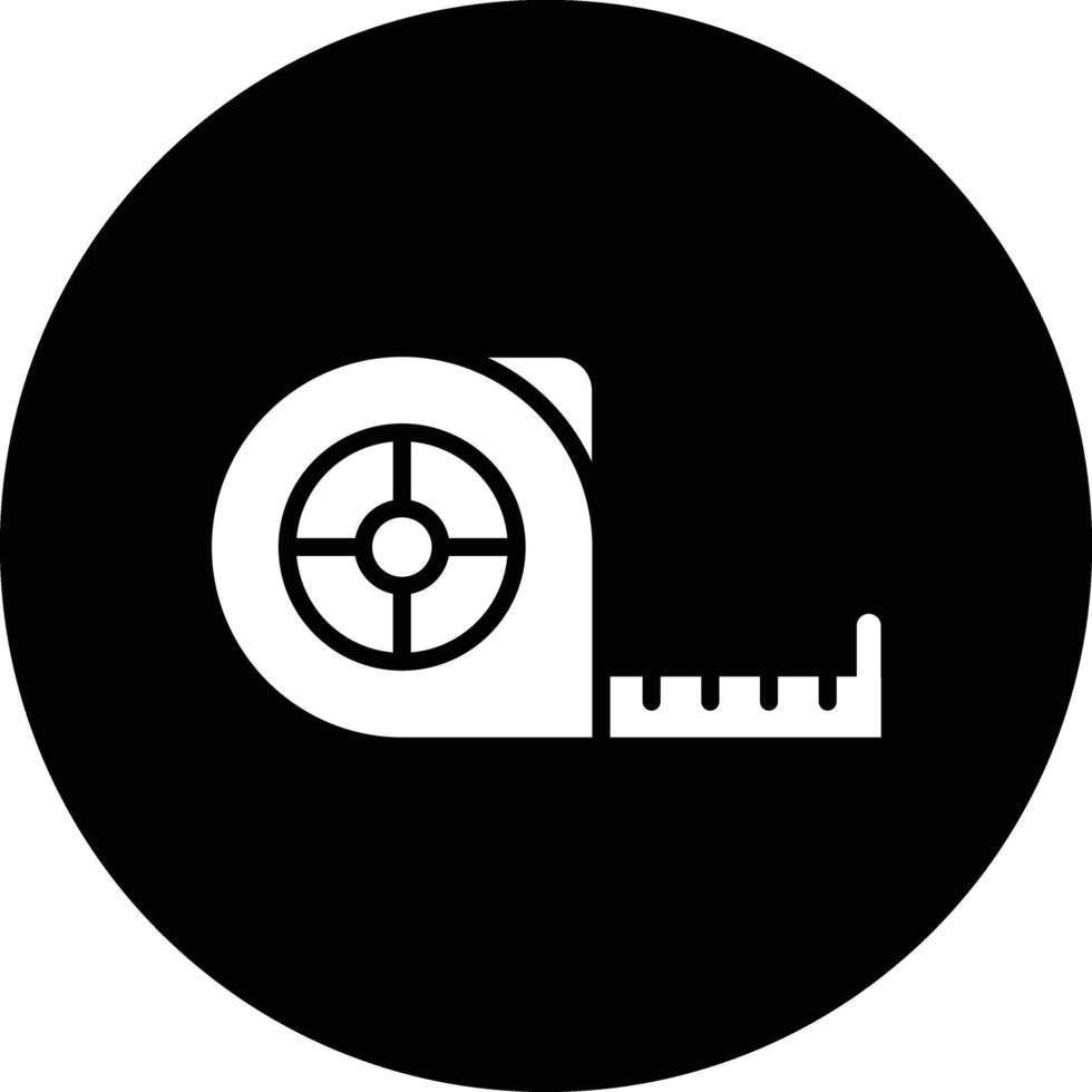 Measuring tape Icon Design Illustration vector