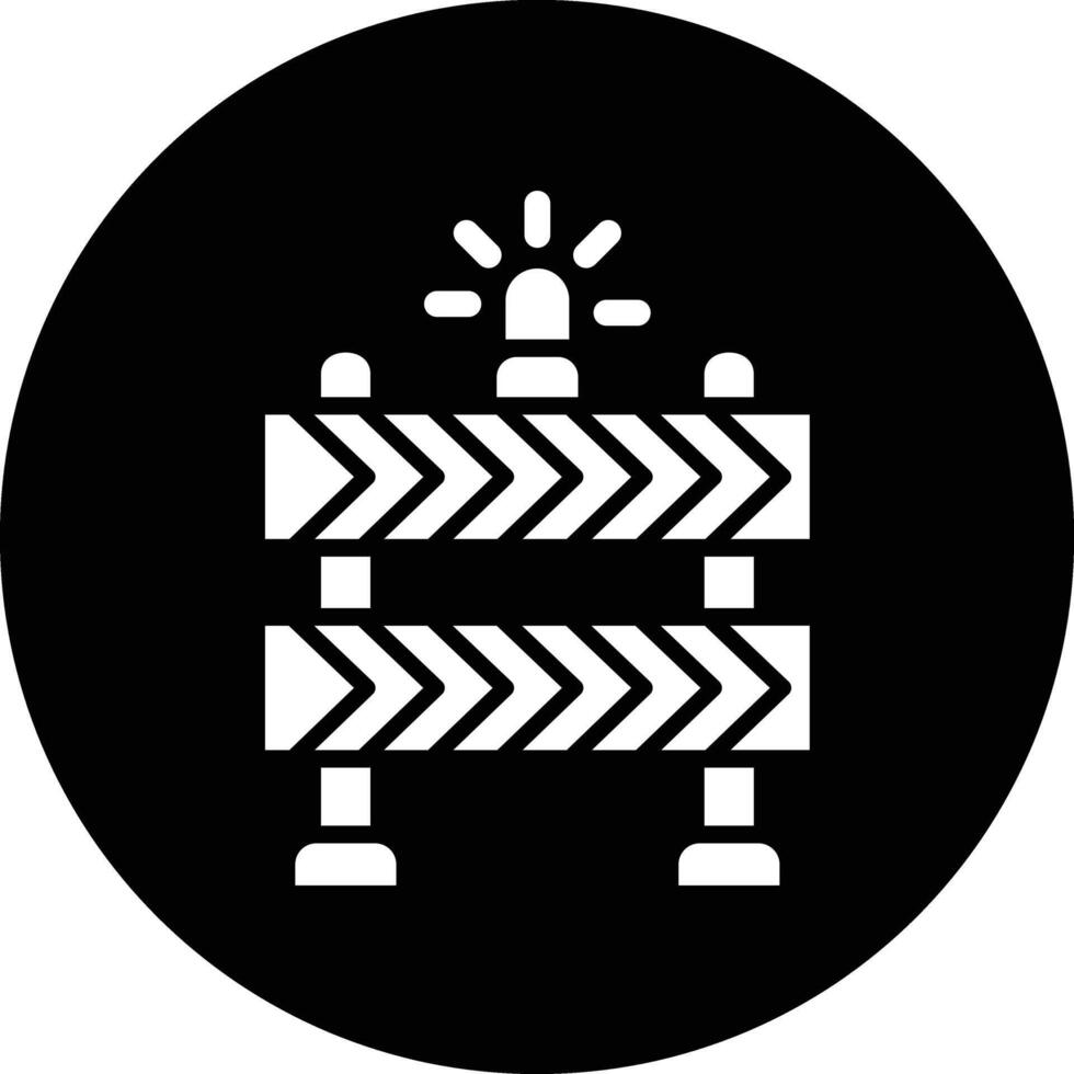 Barrier Icon Design Illustration vector