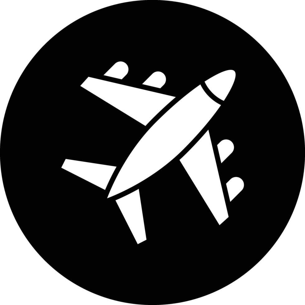Airplane Icon Design Illustration vector