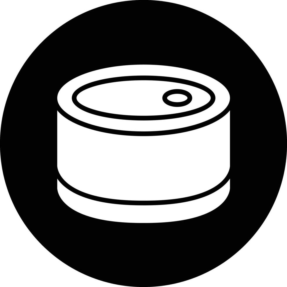 Canned food Icon Design Illustration vector