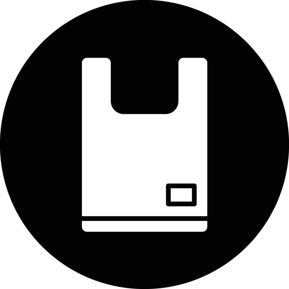 Plastic bag Icon Design Illustration vector