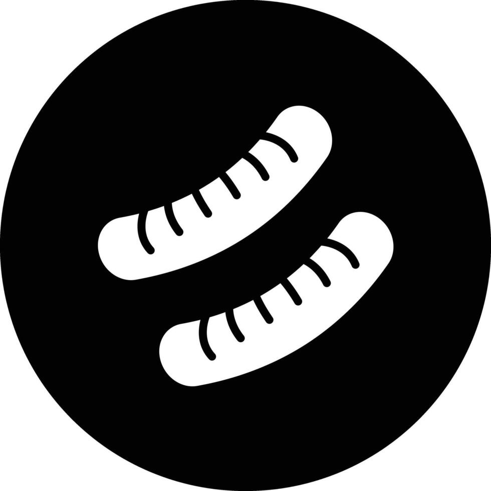Sausage Icon Design Illustration vector