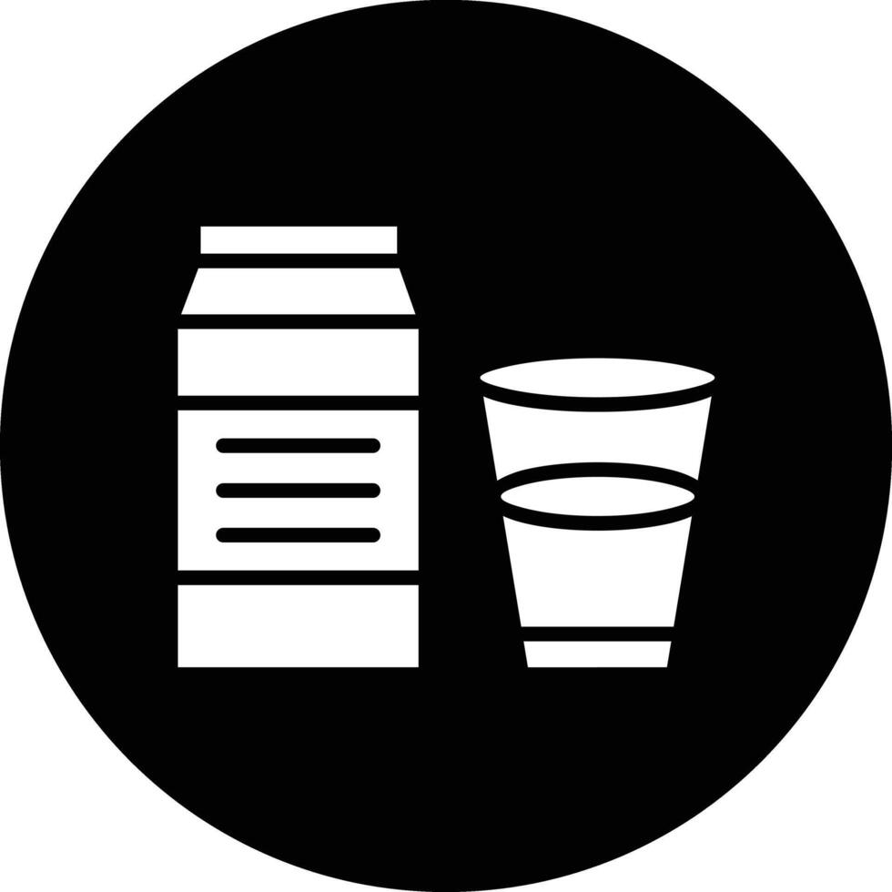 Milk Icon Design Illustration vector