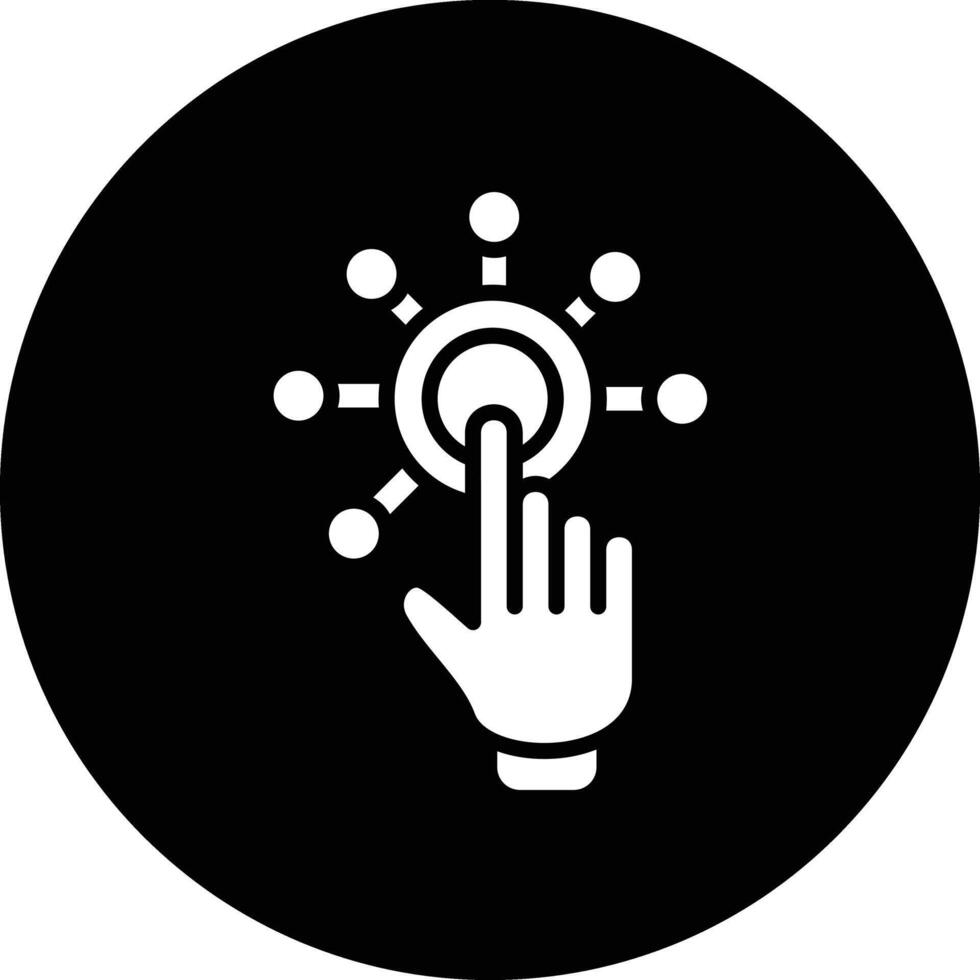 Interactivity Icon Design Illustration vector