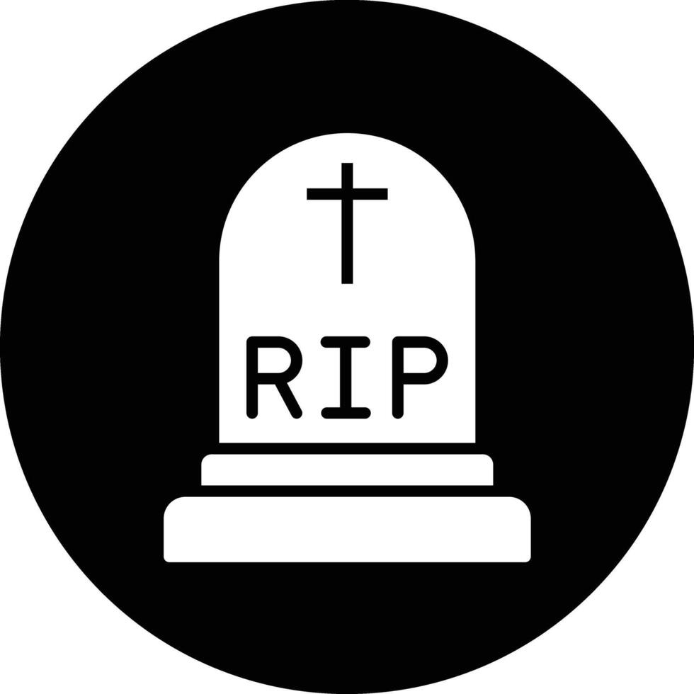 Grave Icon Design Illustration vector