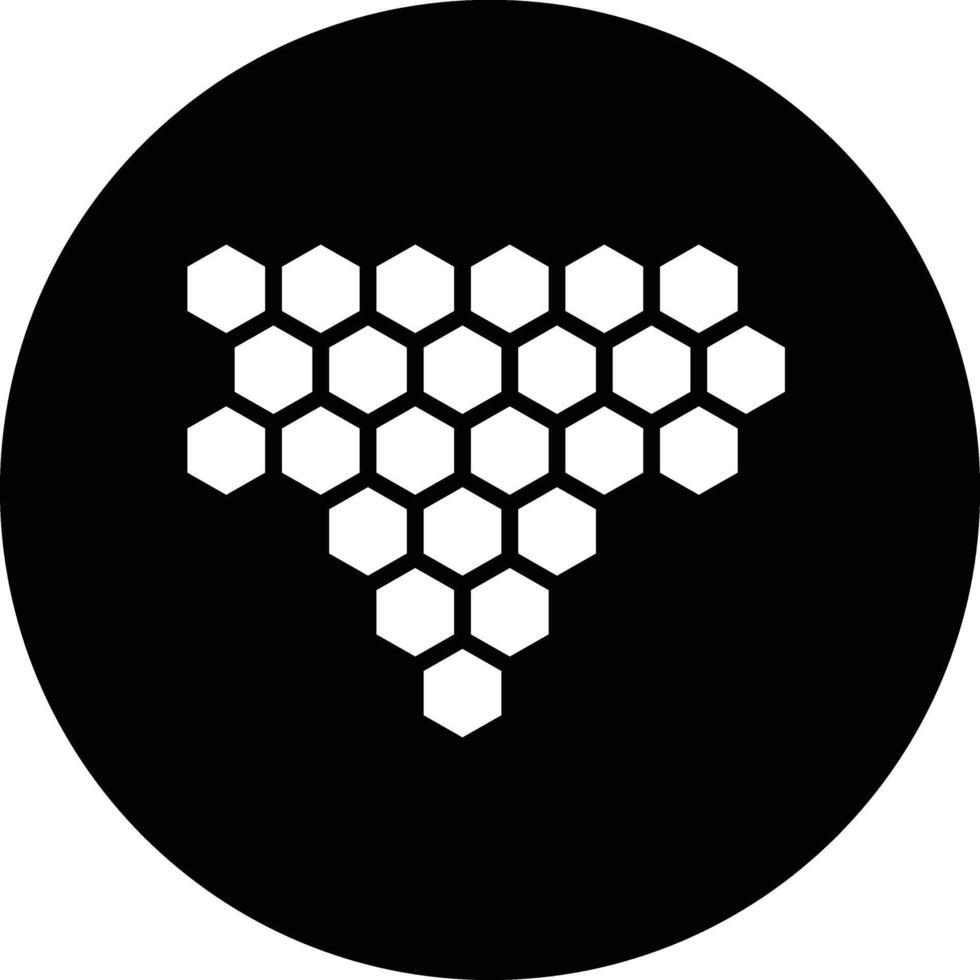 Honey comb Icon Design Illustration vector