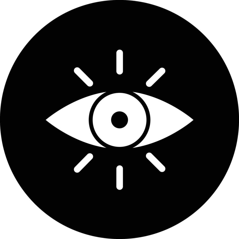 Eye Icon Design Illustration vector