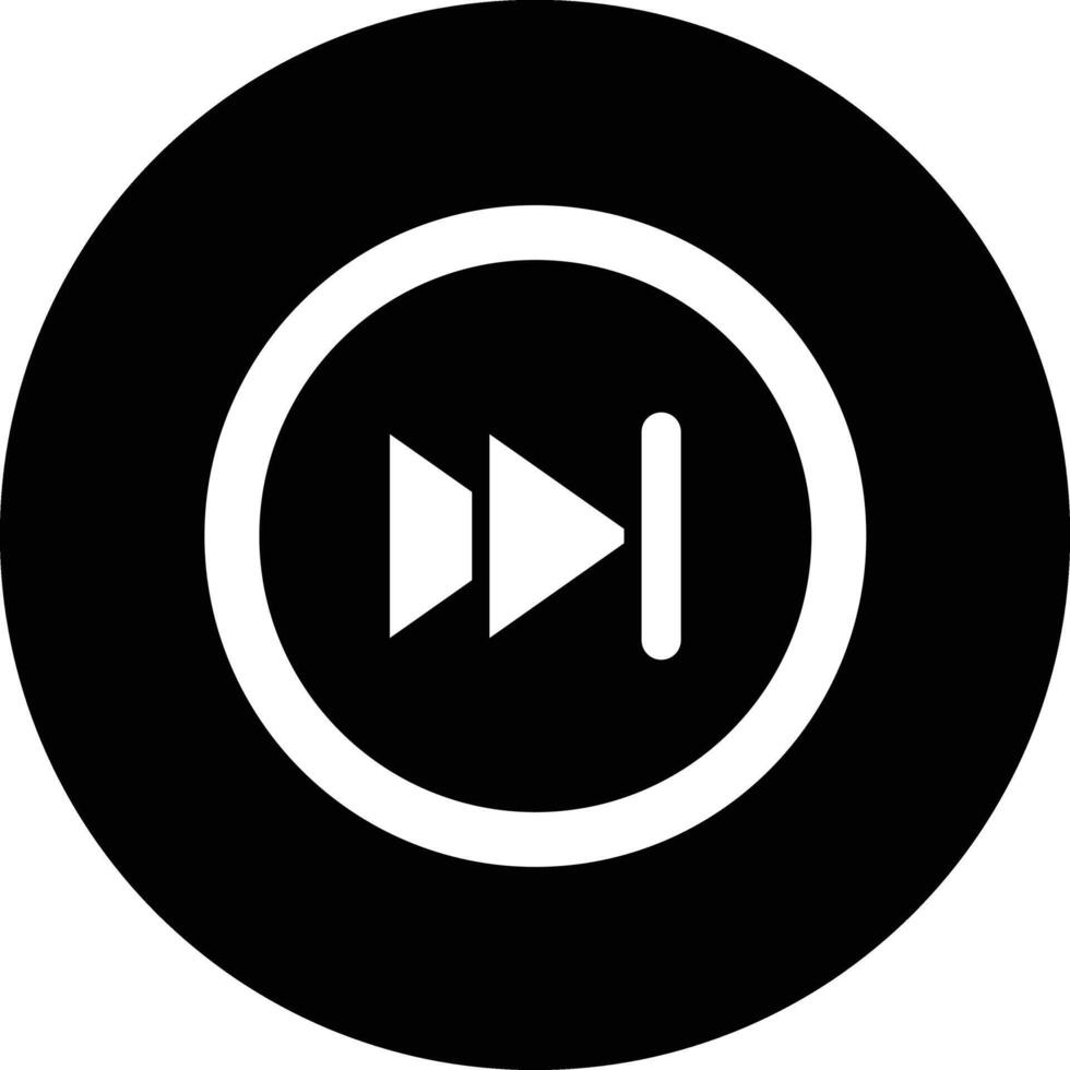 Forward Icon Design Illustration vector