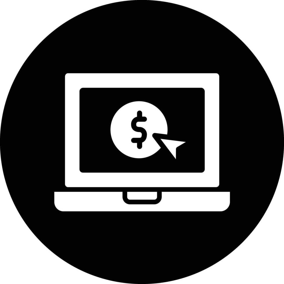 Pay per click Icon Design Illustration vector