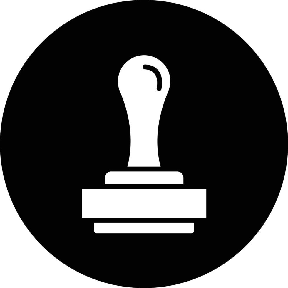 Stamp Icon Design Illustration vector