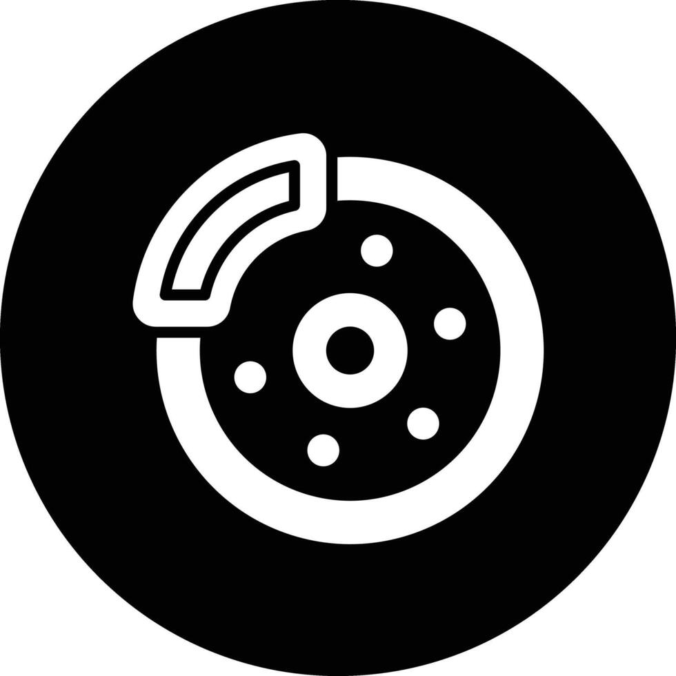 Disc break Icon Design Illustration vector