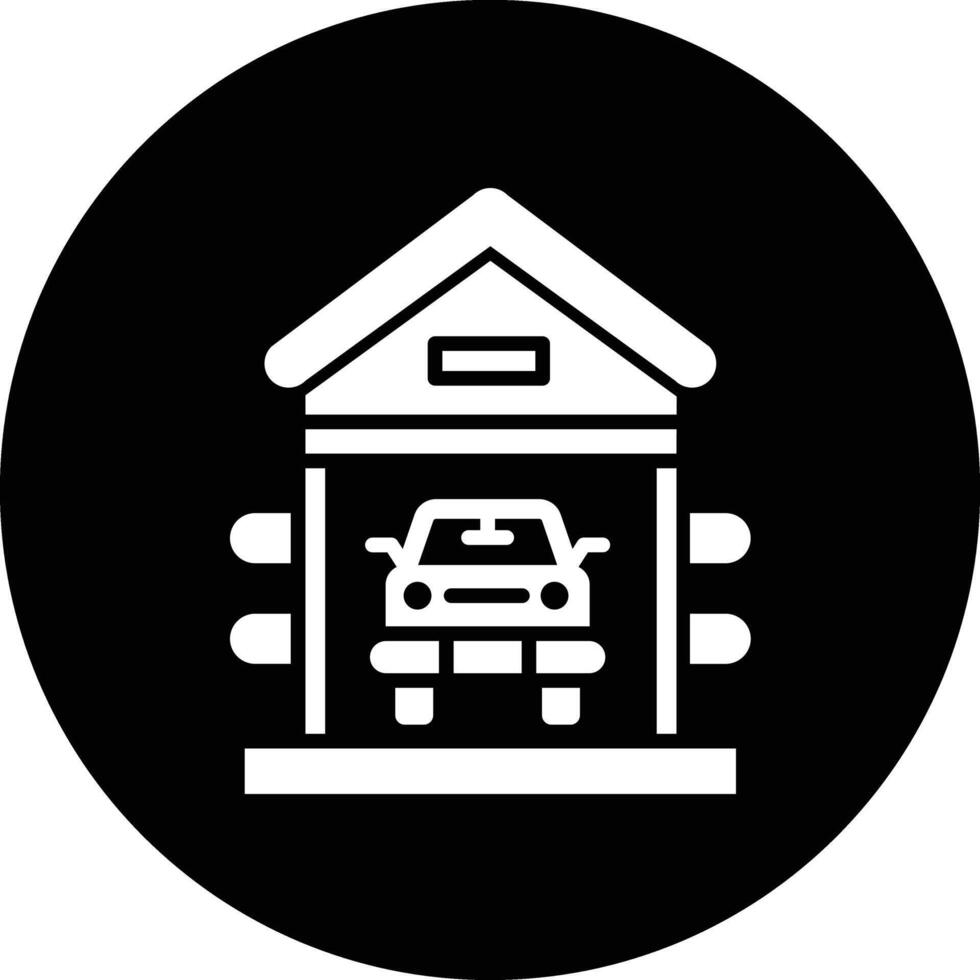 Garage Icon Design Illustration vector