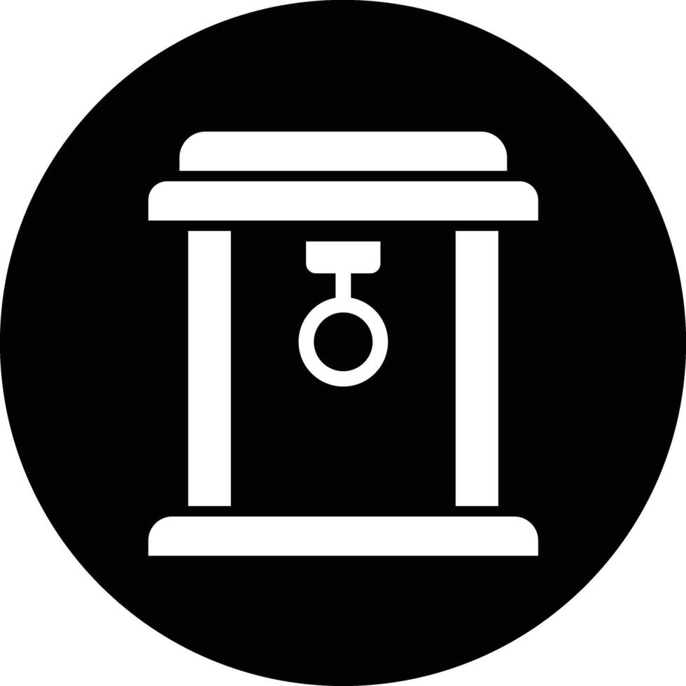Torii Gate Icon Design Illustration vector