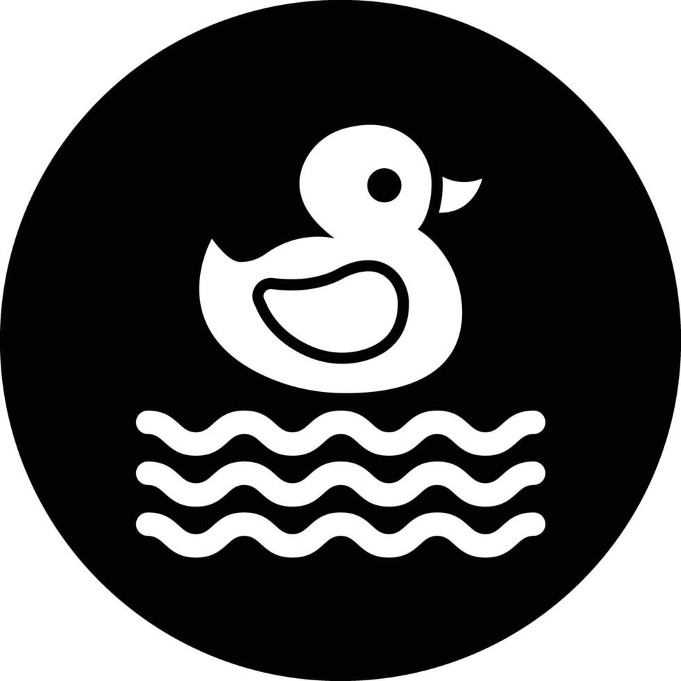 Duck Icon Design Illustration vector