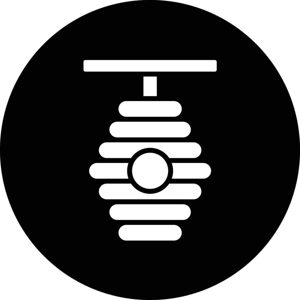 Beehive Icon Design Illustration vector